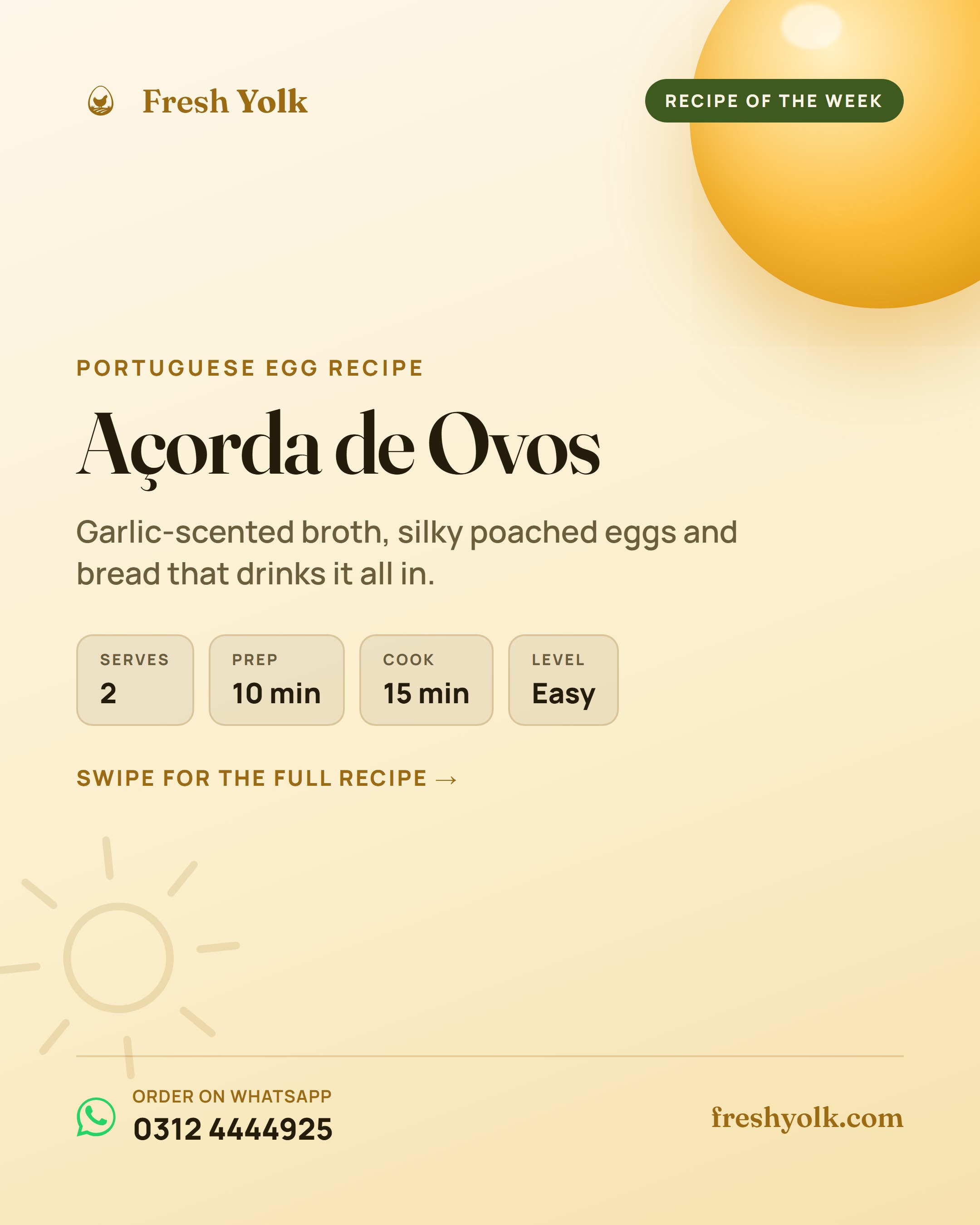 Açorda de Ovos
