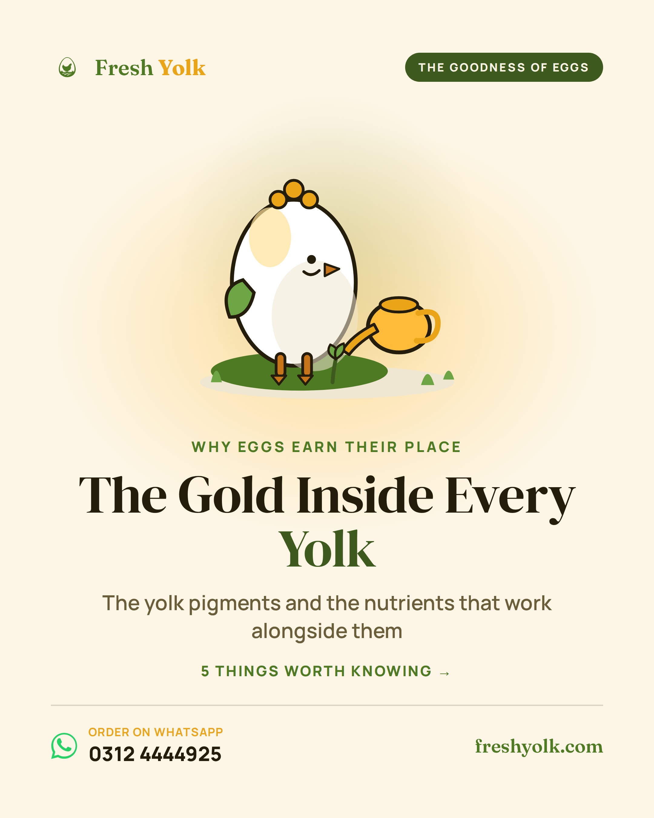 The Gold
Inside Every Yolk
